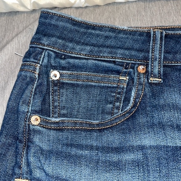 American Eagle Next Level Stretch High Rise Mini Skirt With Zipper Sides Size 14 - Picture 2 of 10